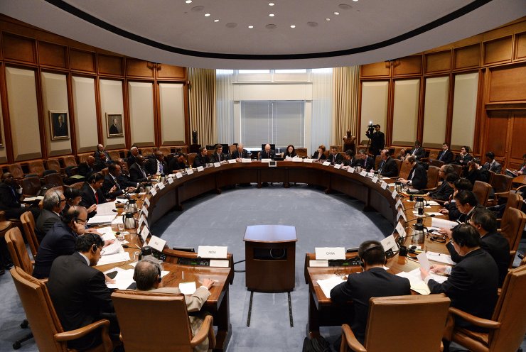 Встреча министров финансов и управляющих центральными банками стран БРИКС