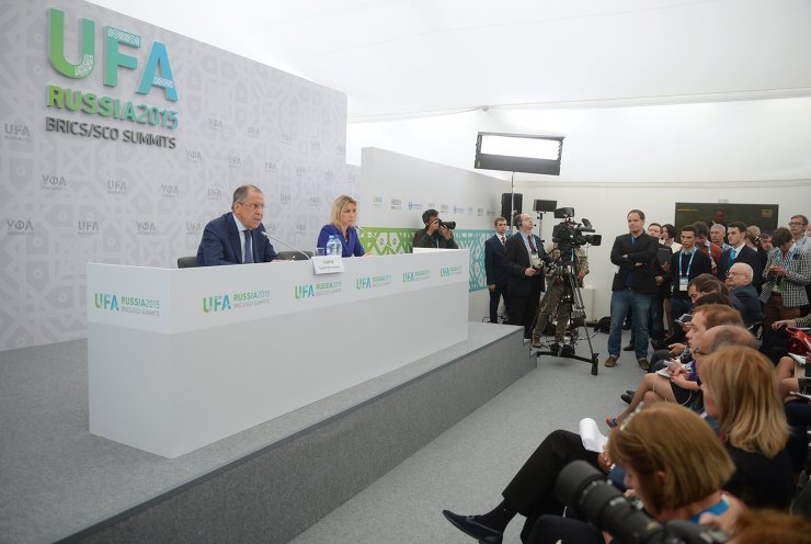 Press briefing by Minister of Foreign Affairs of the Russian Federation Sergei Lavrov