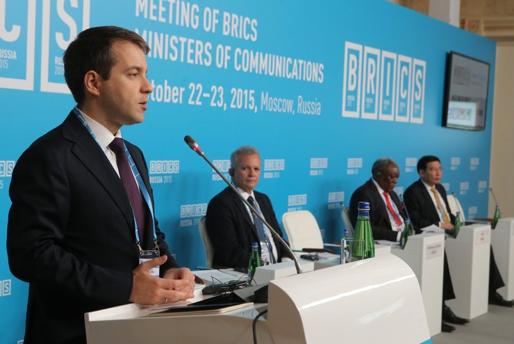 Meeting of the BRICS communications ministers. Day one